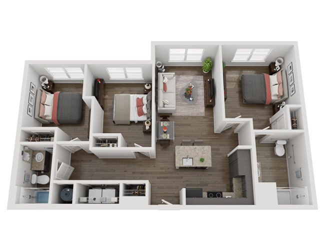 Floor Plan Image C1-ANSI